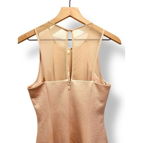 Guess Womens Mini Dress Size 8 Illusion Mesh Y2K Party Cocktail Fit & Flare - Picture 6 of 15